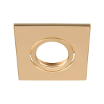 SLV Abdeckring gold matt eckig   1007194 