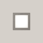 BEGA Einbauleuchte silber       33295AK3 