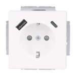 BJ SCHUKO -/USB-A+C    20 EUCB2USBAC-884 