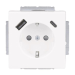 BJ SCHUKO -/USB-A+C     20 EUCB2USBAC-84 