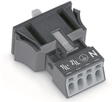 WAGO 890-714 Snap-In-Stecker,4-polig, 