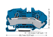 WAGO 2016-7604 2-Leiter-Verteiler- 
