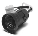 Vossloh Baupendel-Fassung E27     537300 