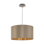 EGLO HL/1 Ø380 NICKEL-M/TAUPE      31602 