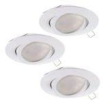 EGLO SET 3xEinbauspot GU10-LED 5W  31683 