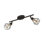 EGLO Spot/2 G9-LED Schwarz/Amber   32766 