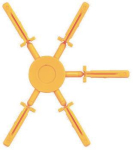 Weidmüller KOSF ZT4 Kodierelement 