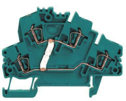 Weidmüller ZDK 2.5-2V BL Reihenklemme 