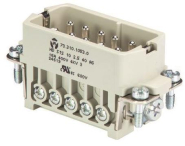 WIEL Steckereinsatz  HD STS 10 2,5 25 AG 