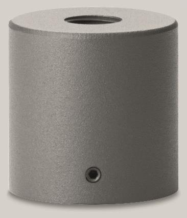 BEGA Aufsatzmuffe silber          70214A 