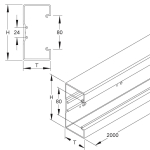 HKL Kanalunterteil BS         BU651308.8 