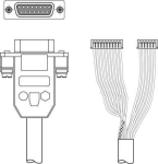 Leuze Verbindungsleitung 3m  KB 031-3000 