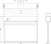 RP RZ-Leuchte Uni Zentrale     KAXU009ML 