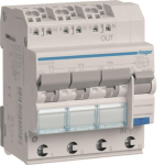 Hager Fi-LS 3X 1P+N 6kA C-13A    ADZ363D 