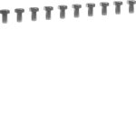 Hager Schraube M8x12 DIN933     KTSS0812 