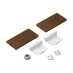 Zumtobel ECOOS2 ENDCAP SET BZ   22171130 