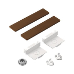 Zumtobel ECOOS2 SLIM ENDCAP SET 22171134 