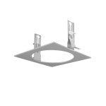 LTS Leuchtenrahmen    SCER 6.100 SILBER* 