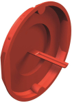 OBO UV 70 SD Signaldeckel UP Ø70mm PE 