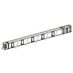 GS Schienenkasten gerade   KSA630ED45010 