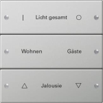 GIRA 2133602 Wippenset 3fach 