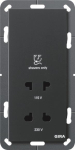 GIRA 2820005 Rasiersteckdose 115-230V 