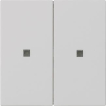GIRA 5369015 Wippe 2fach unbedruckt KF 