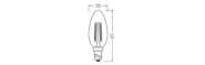 Ledvance LED Classic B 60 Filament DIM P 