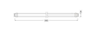 LEDV LED Tube EM Value 8,8W/830 (30W) 
