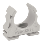 Fränkische clipfix-H0 40 grau 