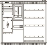 Hager Festplatzverteiler-      ZAF102BF8 