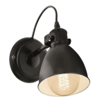 EGLO WL/1 E27  WL/1 E27 SCHWARZ 'PRIDDY' 
