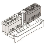 ABN PE/N-Klemme m.Träger            GPEN 