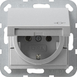 GIRA 045426 SCHUKO KD System 55 F Alu 