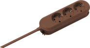 Bachmann Tischsteckdose 3xSchuko 388.471 