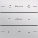 GIRA 576326 Wippenset 3fach indiv. 