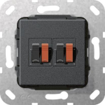 GIRA 569310 Lautsprecheranschluss 2fach 