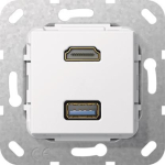 GIRA 567803 HDMI USB 3.0A Kupplung 