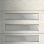 GIRA 5533920 Ruftastenmodul 3fach 