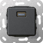 GIRA 568210 USB 3.0A Kupplung Einsatz 