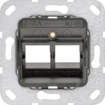 GIRA 560500 Modular Jack MJ-05 2fach 