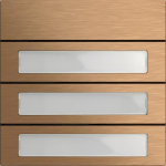 GIRA 5533921 Ruftastenmodul 3fach 