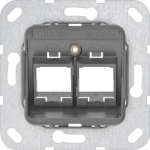 GIRA 561000 Modular Jack MJ-10 2fach 