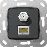 GIRA 569710 Modular Jack RJ45 Cat.6A 
