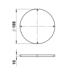 Albert G 471, Ronde-Acryl       90270471 
