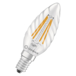 LEDV LED Kerze 3,4-40W/827 470lm gedreht 