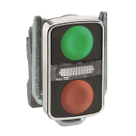 Schneider Leucht-Doppeldruck ZB4BW7A3740 