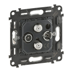 Legrand 753056 Einsatz TV-R-SAT-SAT Dose 