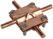 DEHN Kreuzstück St/tZn 50x50mm M6 314307 