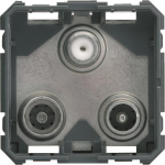 Hager TV+FM+SAT-Steckdose         WXF256 